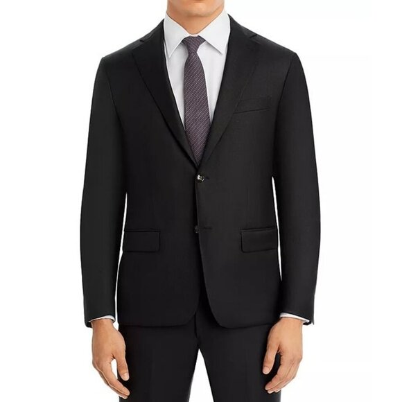 NWOT Robert Graham Modern Fit Sharkskin Hunter Green Suit Size 42R (MSRP $598) - Picture 1 of 8